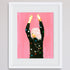 DANCE WITH ME PINK ARCHIVAL ART PRINT